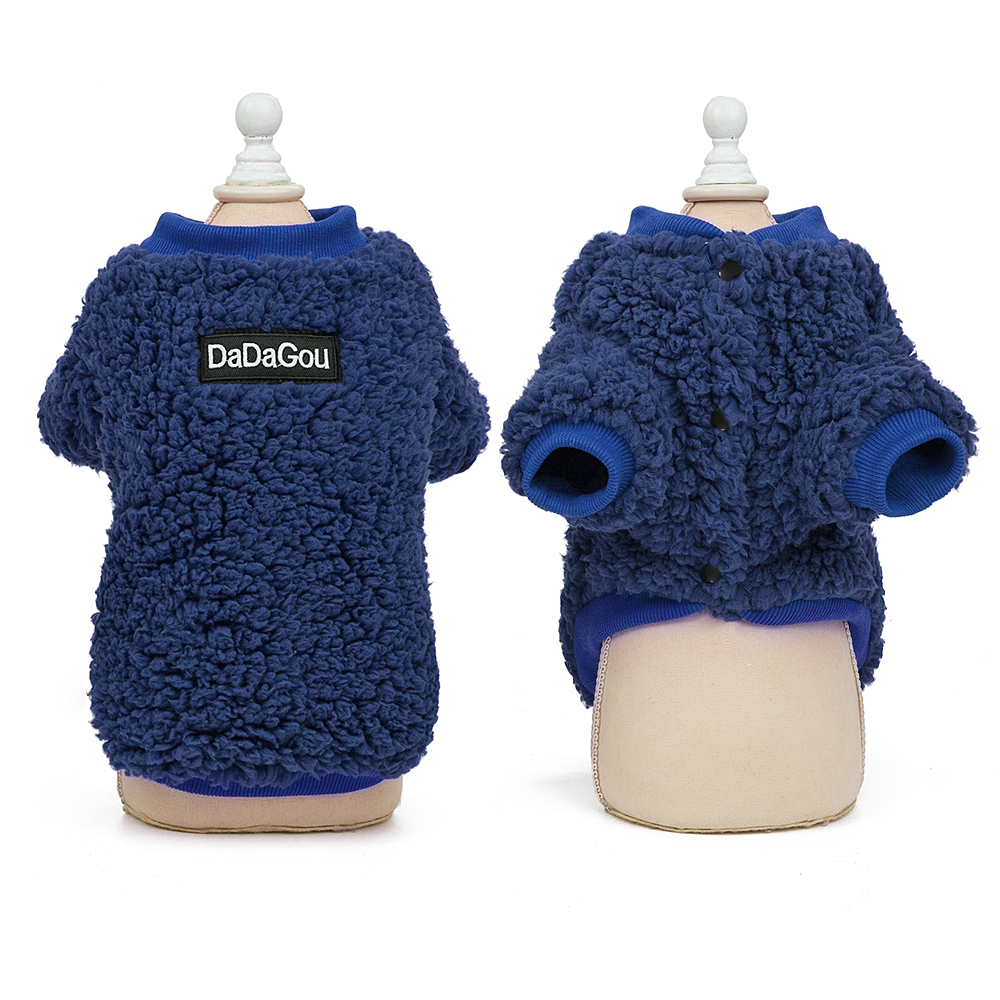 Chihuahua Kleding Kleine Hond Jas Jas Winter Kleding Voor Hond Puppy Pet Kleding Voor Kleine Middelgrote Honden Yorkie Franse Bulldog: Blauw / Xxl