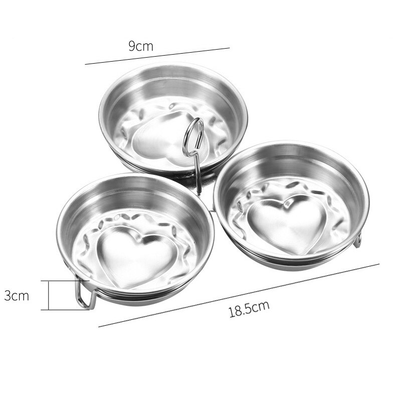Piroscafo per uova in acciaio inossidabile caldaia per uova a forma di cuore antiaderente stampo per uova al vapore stampo per uova sode utensili da cucina per uso domestico: cuore-a forma di