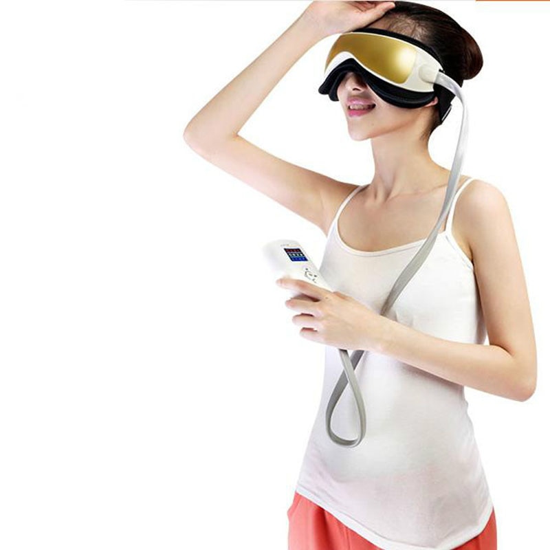 Machine de Massage des yeux à infrarouge, Vibration électrique, pression d'air magnétique, lunettes chauffantes, dispositif de soins oculaires