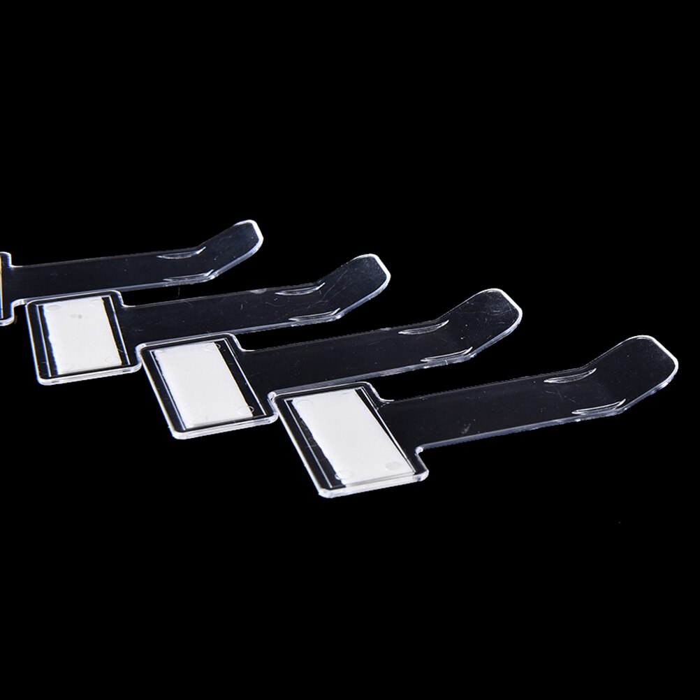 4Pcs Car Vehicle Parking Ticket Receipt Permit Card Holder Clip Sticker Useful