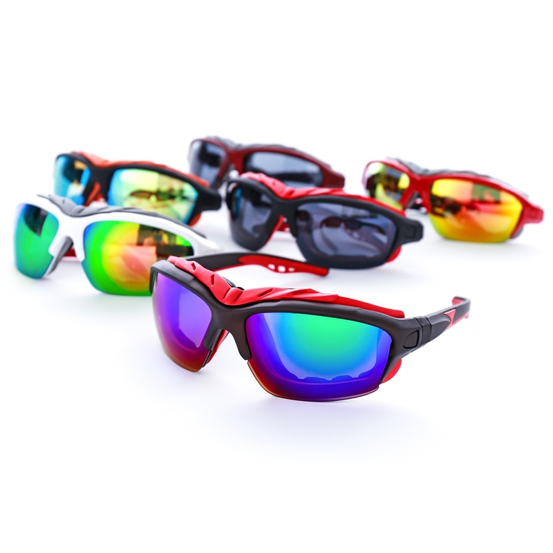 Roidismtor UV400 Cycling Eyewear Gradient Outdoor Sport Mountain Bike Bicycle Glasses 6 Colors Cycling Glasses Windproof Googles