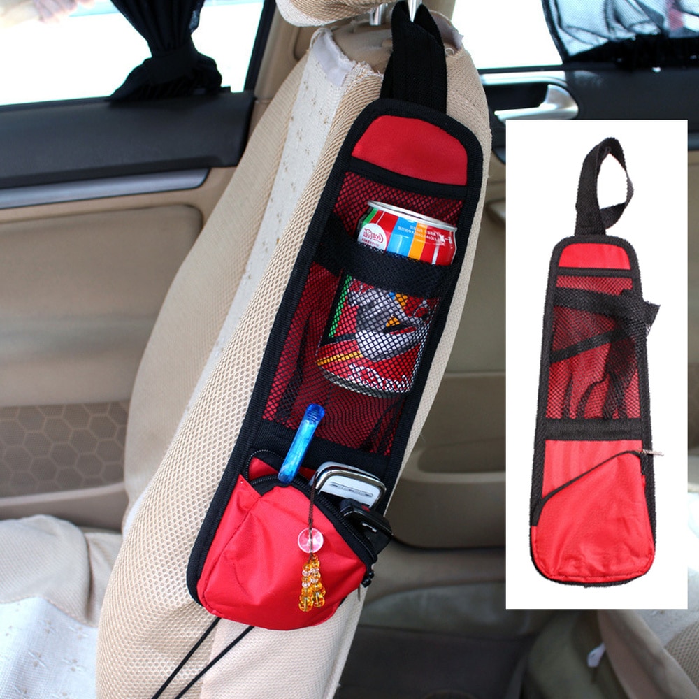 Autostoel opbergtas auto organizer voor opbergen opruimen autostoel zijtas hangende zakken tassen nylon diversen houder auto-styling