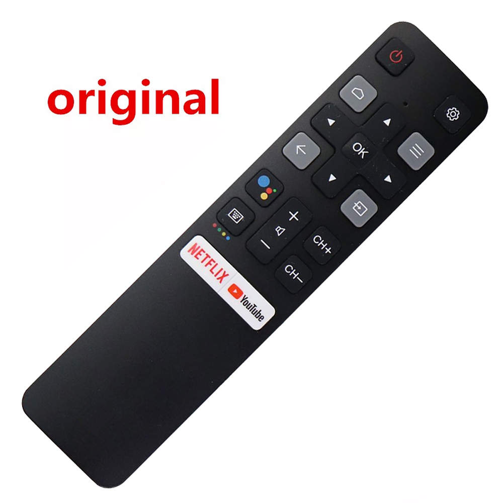 Nowy oryginalny pilot głosowy RC802V FNR1 / RC802V FUR6 do TCL Android Smart TV 49P30FS 65P8S 55C715 49S6800 43P615