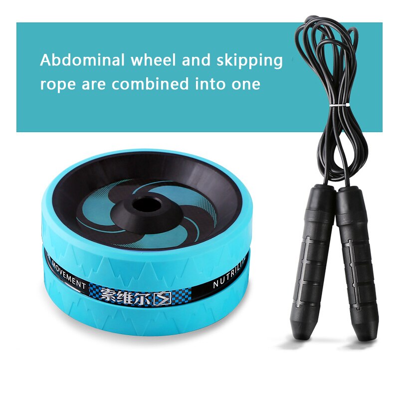 Ab Roller Exercise Fitness Ab Wheel Muscle Training Double-wheel Apparatus Press Roll Abdominal Muscle Gym Equipment Weight Loss