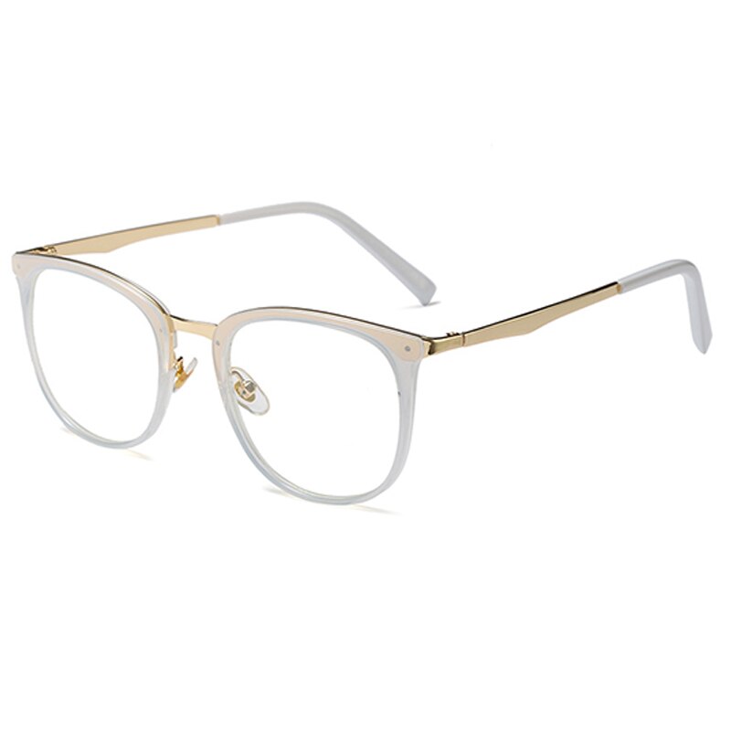 Montura de gafas ópticas para mujer, gafas graduadas por ordenador, montura de gafas para mujer, lente transparente para mujer QF114