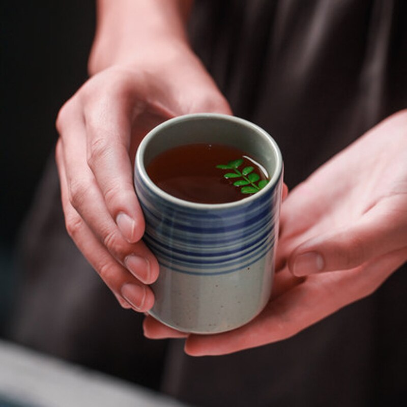 Ceramic tableware matching cup dining table pouring glass stoneware tableware hotel small tea cup toast cup