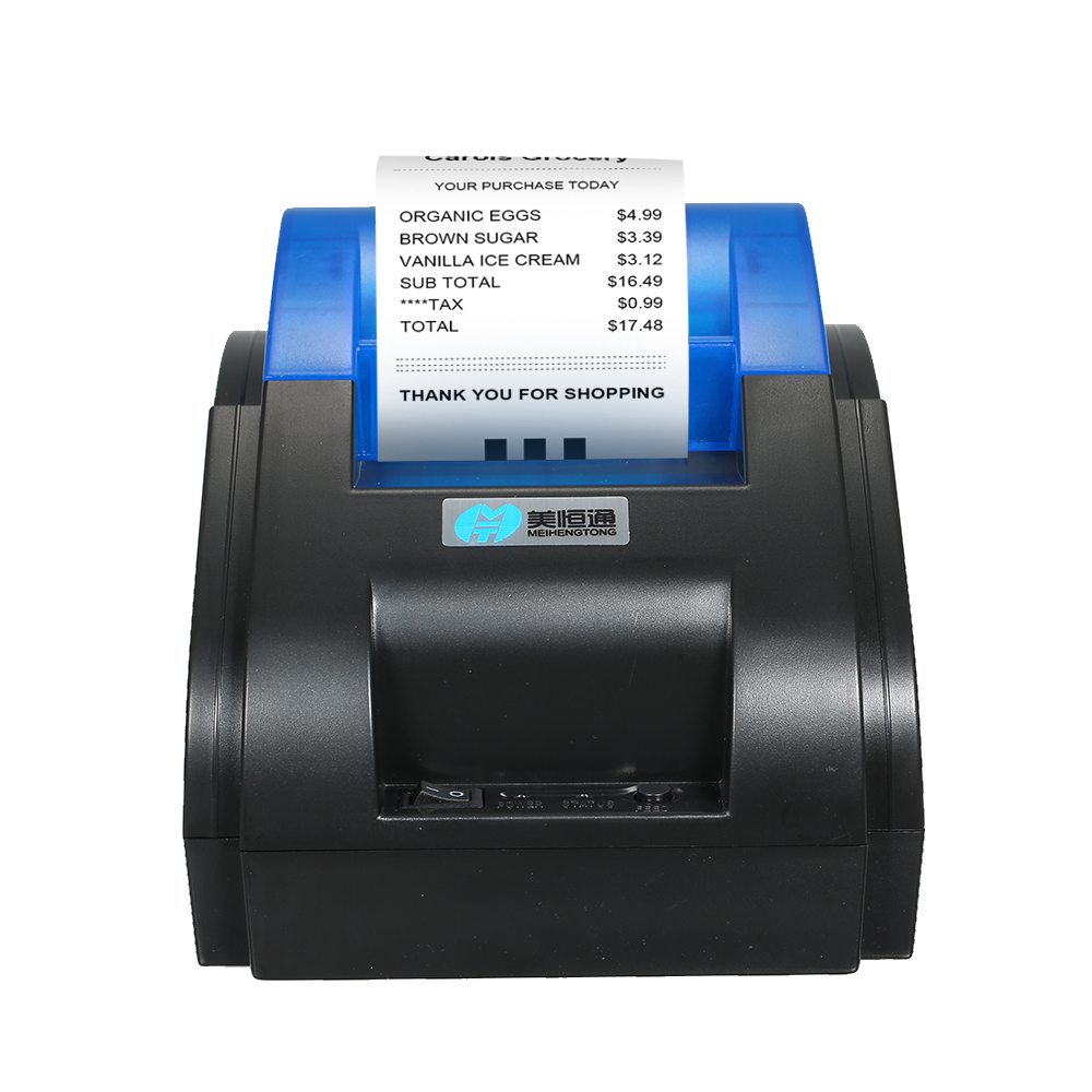 Barcode Printer Hoge Bt Printer Qr Code Sticker Barcode Thermische Lijm Kleding Label Printer 58 Mm Label Afdrukken