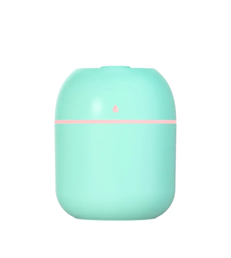 220/330ML Mini Air Humidifier USB Electric Aroma Diffuser Essential Oil Purifier Aromatherapy Mist Maker Lights For Car Home: Brown