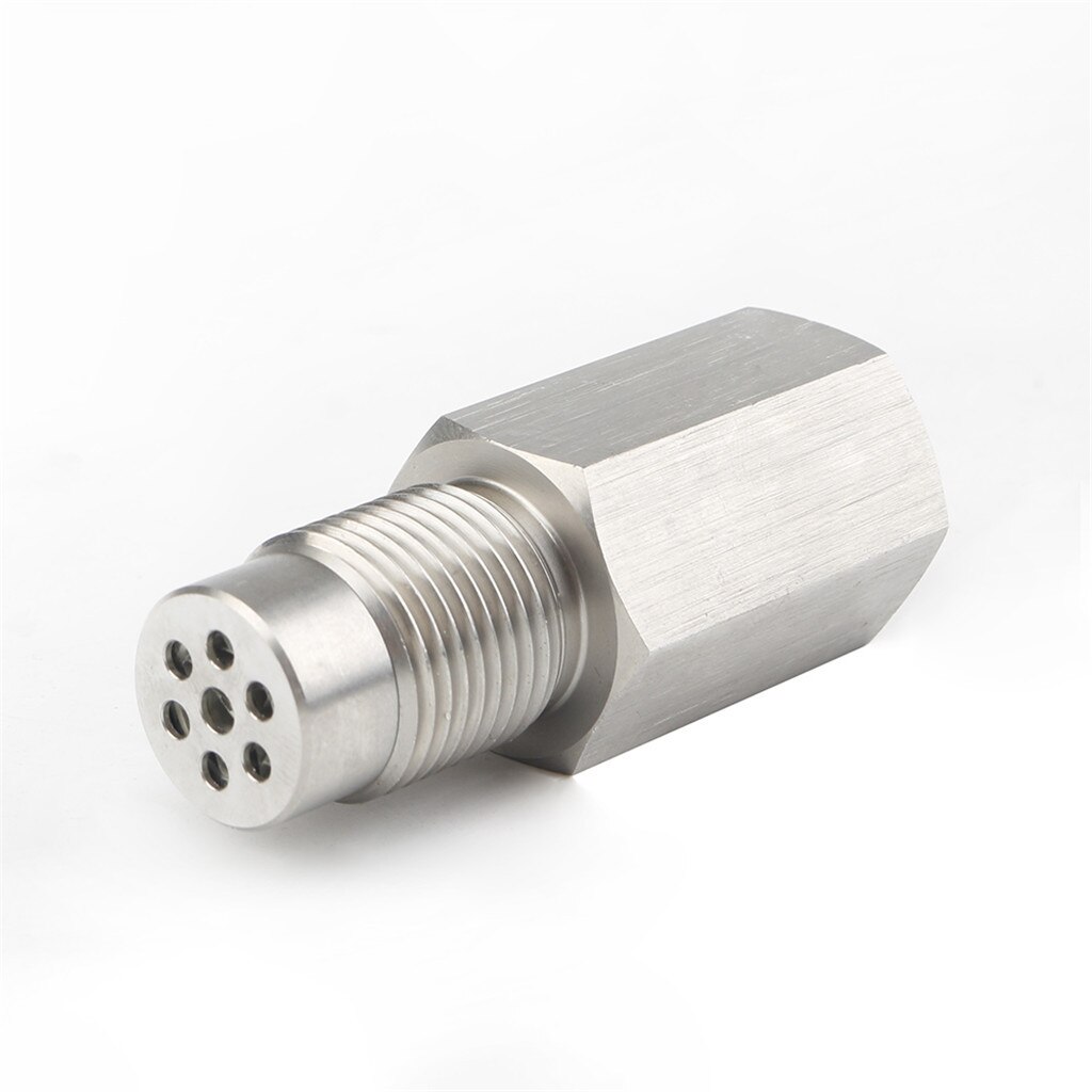 Extensor de Sensor de oxígeno, espaciador para Decat, hidrógeno, Lambda, O2, de acero inoxidable, M18x1.5