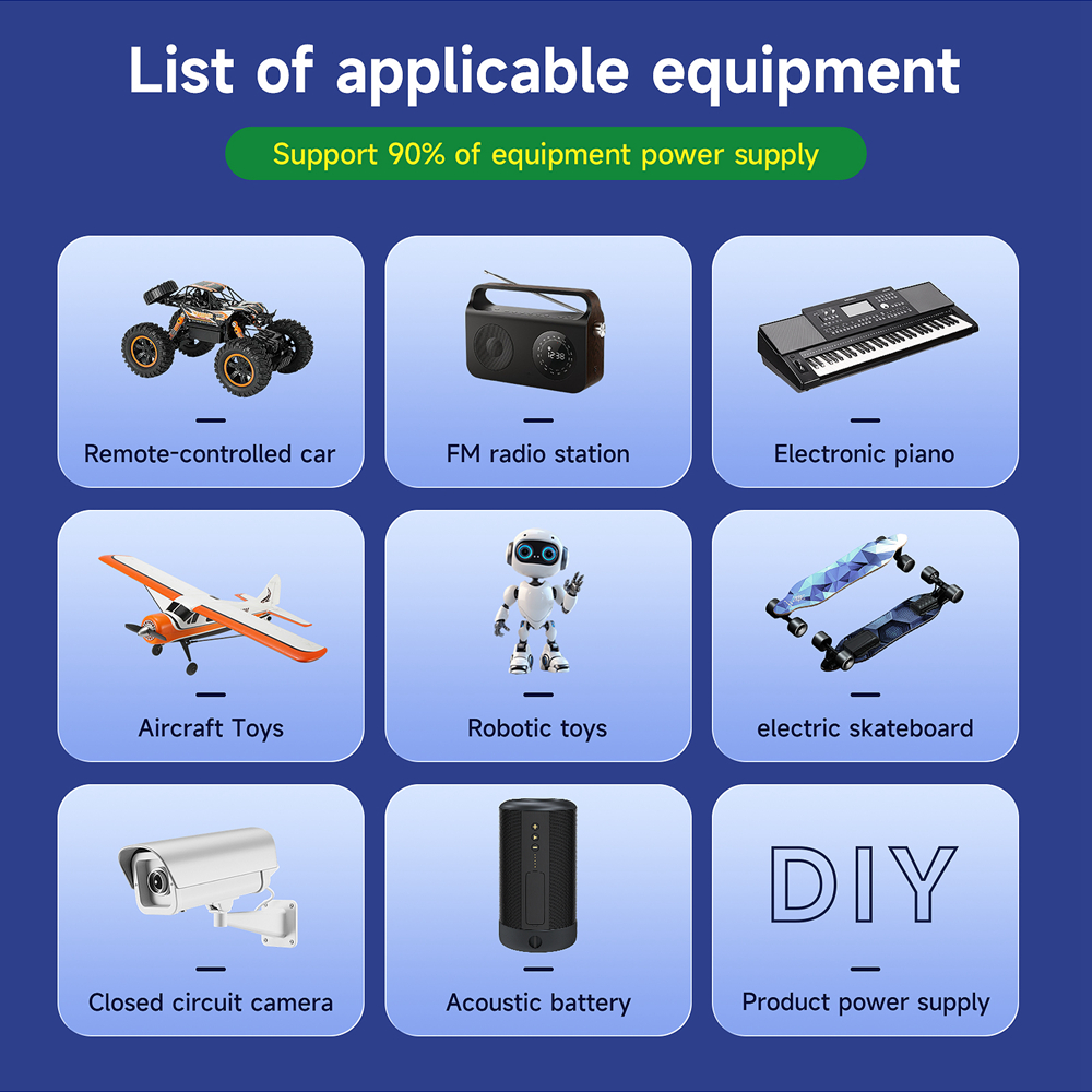 PALO 12V 5.6Ah batería recargable de iones de litio 5600mAh batería portátil para dispositivos de 12V, coche RC, barco, Robot, DlY + cargador