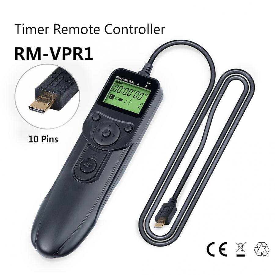 RM-VPR1 Control remoto de disparo de obturador de fotografía de cámara para Sony A7 A5000 A6000