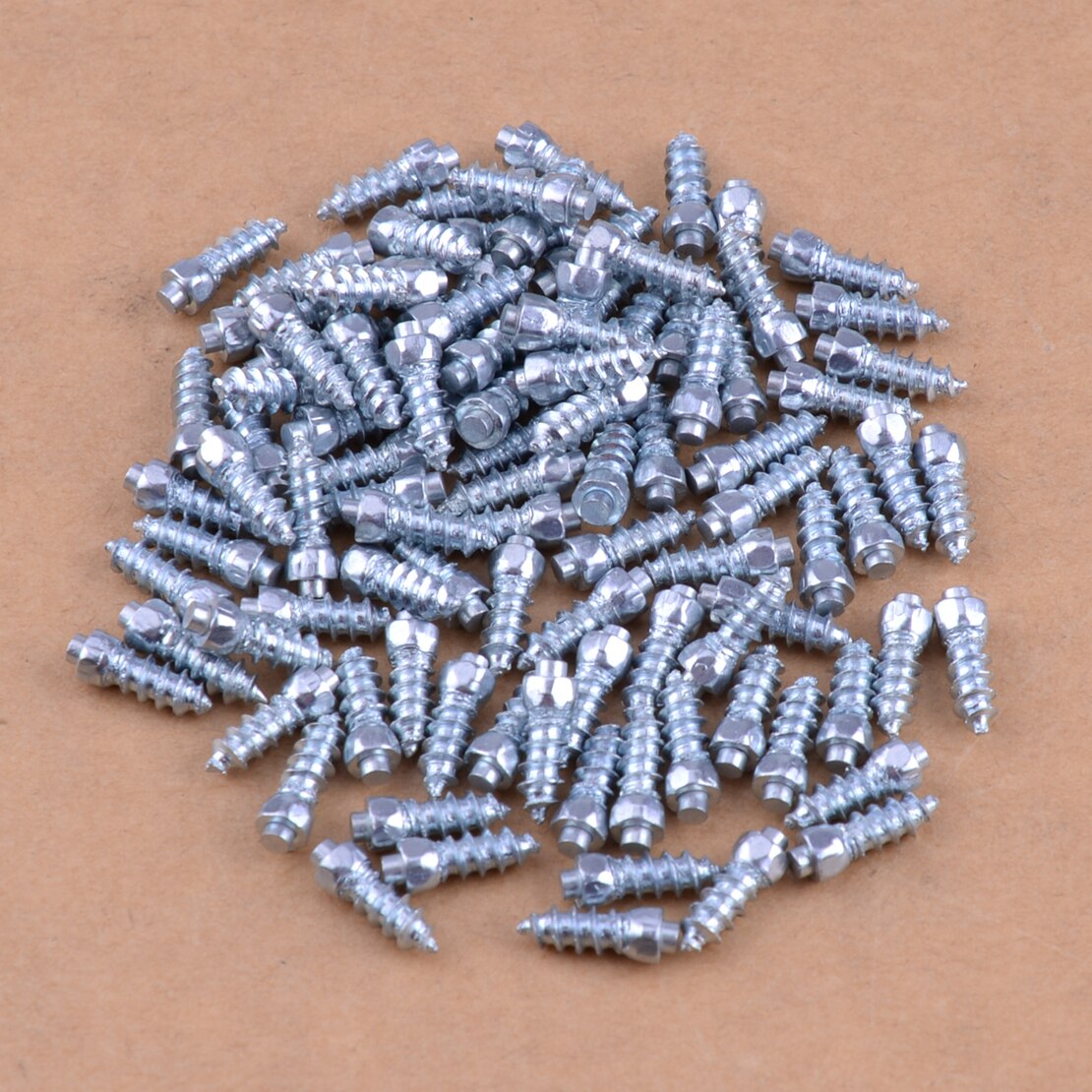 Beler 100 stk bil 12mm utv suv atv vinterdekk antiskli piggskruer snøspiker pigg  jx4*4-h12