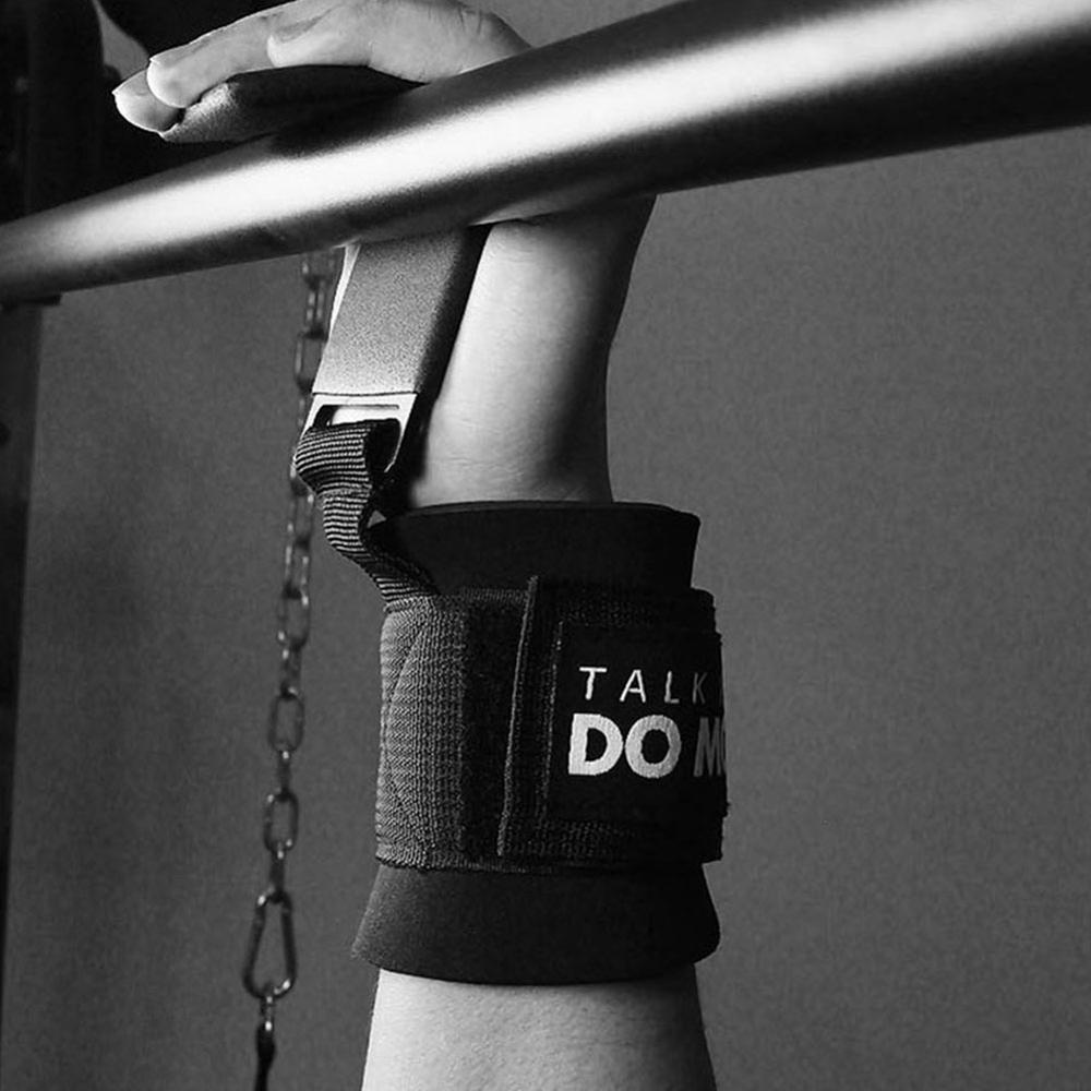2 stk vægtløftningskrog håndstang greb håndledsremme handske vægtløftning styrketræning sport gym fitness kroghandsker