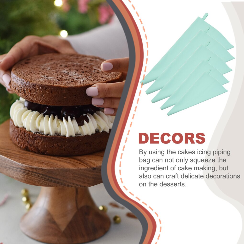 Spuitzak Herbruikbare Opknoping Bakken Diy Crafting Cake Decoratie Icing Piping Tassen Maken Accessoires Cookies 14 Inch