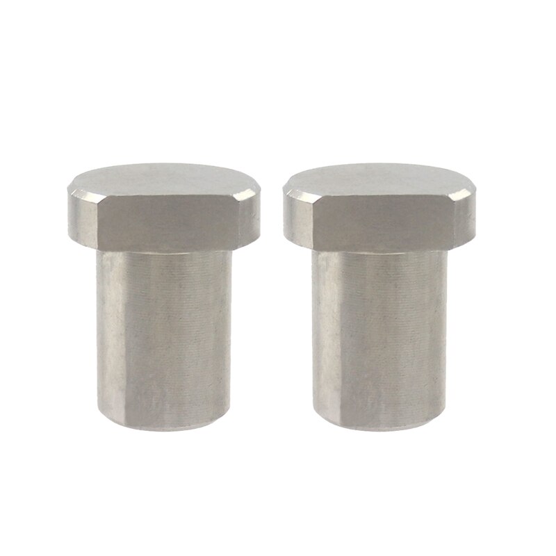 Butée d'établi, bloc de Tenon de limite en acier inoxydable, hauteur fixe, accessoires de Table pour le travail du bois, 20mm: 2pcs