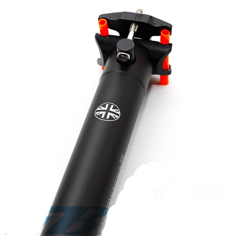 Tija de sillín para bicicleta Brompton, 410g, 31,8mm x 580mm, anemos YR YT, plegable, aleación de aluminio
