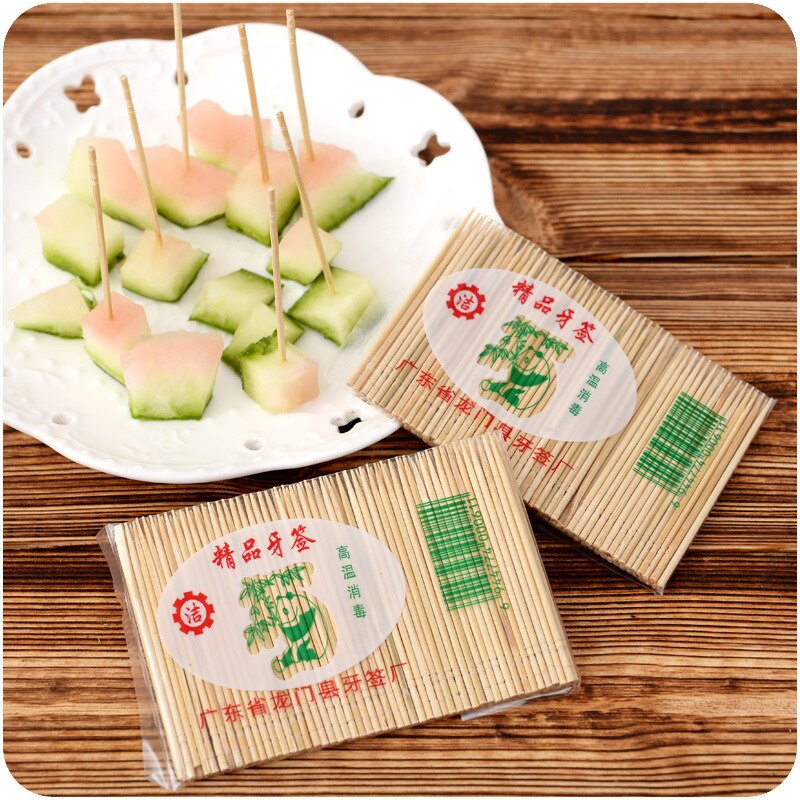 Voor Thuis Milieubescherming Hotels, Huishouden Tandenstokers (100 Zakken Per Verpakking) Wegwerp Levert