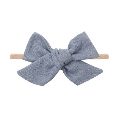 1pcs Lovely nylon headbands for girls cute bows nylon headband soft elastic headband for kids Christmas Hair Accessories