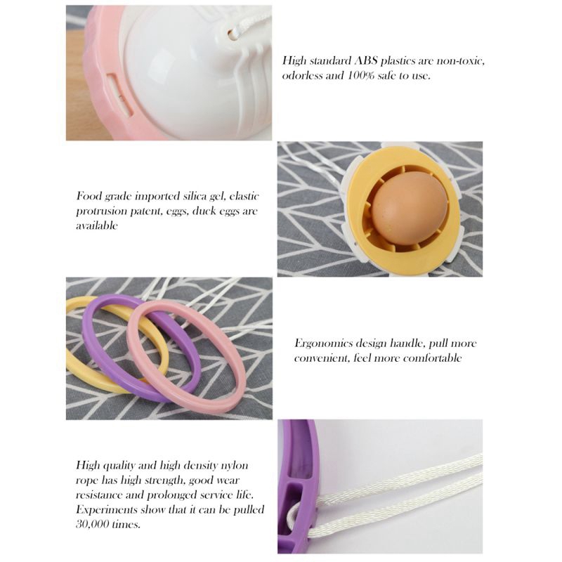 Golden Egg Maker Scramble Eggs Inside the Shell Make Golden Hard Boiled Eggs Soft Boiled Eggs Deviled Eggs Fun Egg Recipes and G