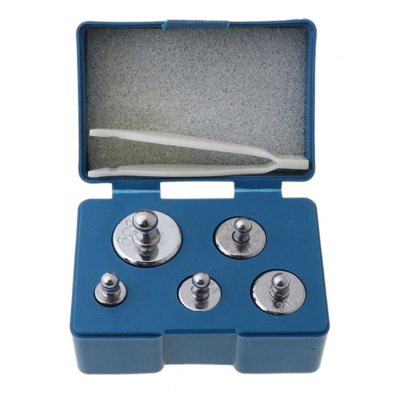 2022 Gram Precision Calibration Weight Jewelry Scale Digital Pocket Balance Test 5g 10g 20g 50g