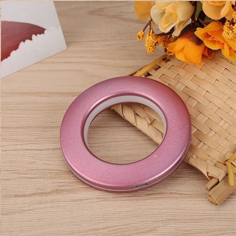 20pcs Curtain Perforation Accessories Ring Plastic Material 15 Colour Window-Dressing Hardware Installation Accessory Tools E120
