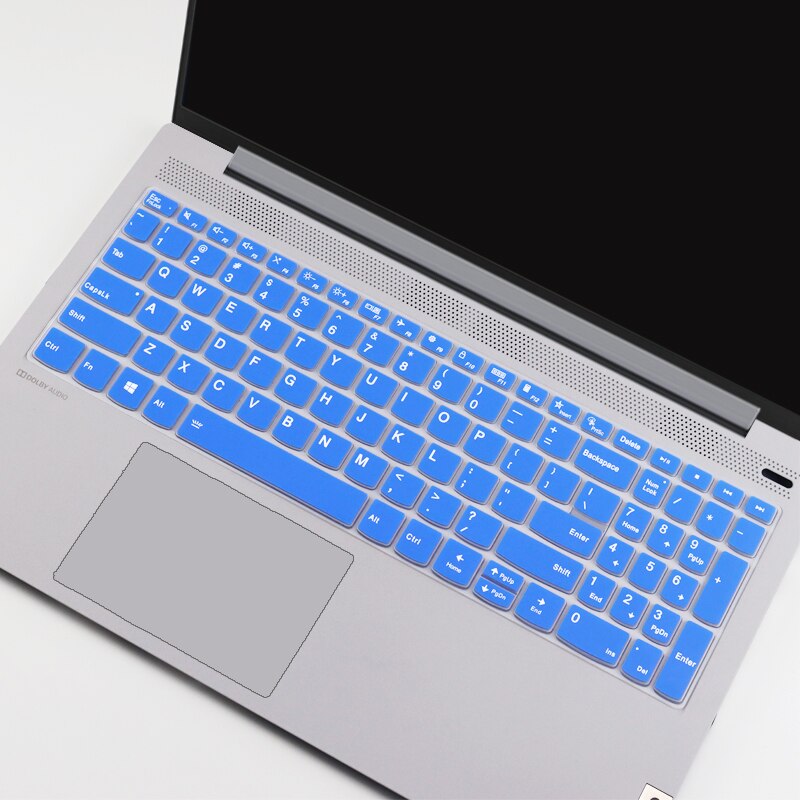 Silicone laptop Keyboard cover skin for Lenovo Ideapad 5 15 15ALC05 15itl05 15are05 15iil05 Lenovo IdeaPad Slim 7 15 GTX: Blue