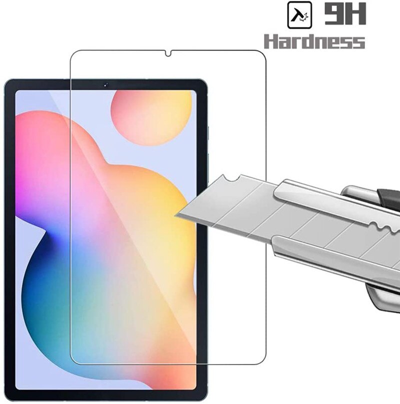 Película protetora de vidro temperado para tablet, proteção de tela 9h 10.4mm para samsung galaxy tab s6 lite 0.3 &#39;&#39;p610 p615 embutida