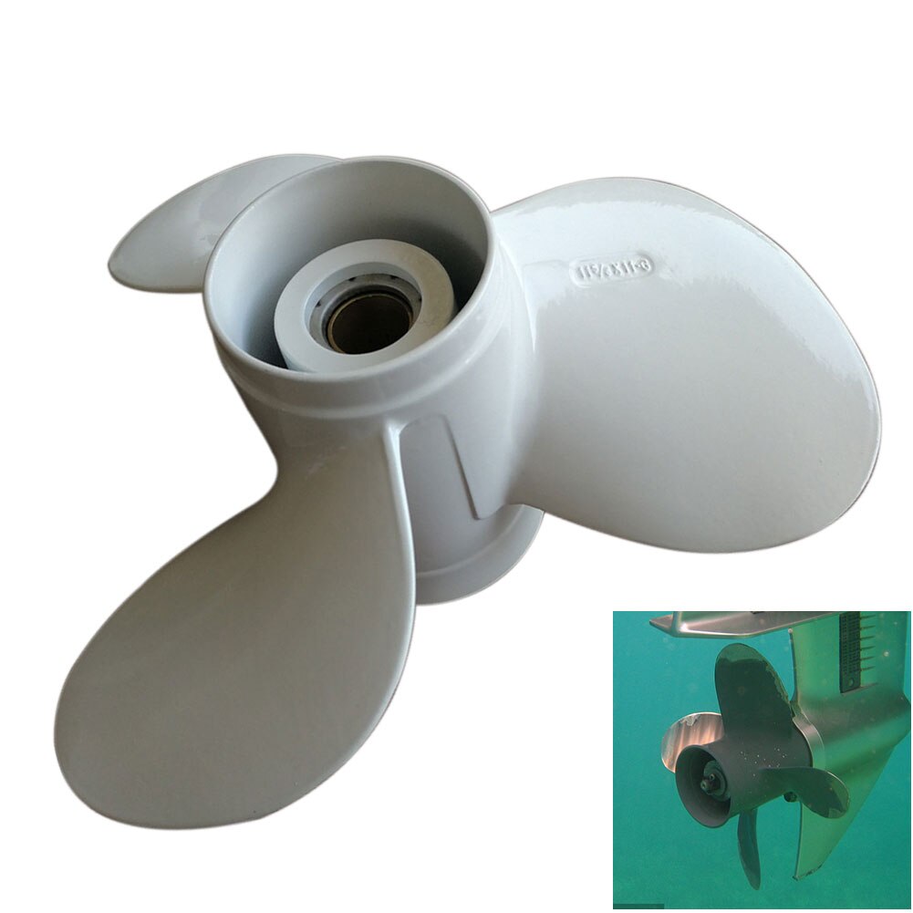 Aluminum Alloy Motor 13 Tooth 69W-45947-00 Boat Engines Ship 11 5/8 X 11-G 40-50HP Outboard Propeller Replacement For Yamaha