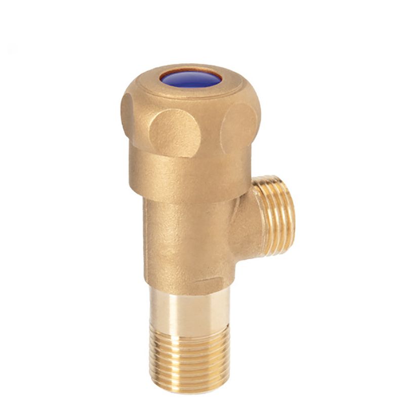 Angle Stop Valve Brass / Cold Water Quarter Turn ON/Off for Bathroom Fixtures - Faucet, Toilet Supply Shut Off Vavle 앵글밸브