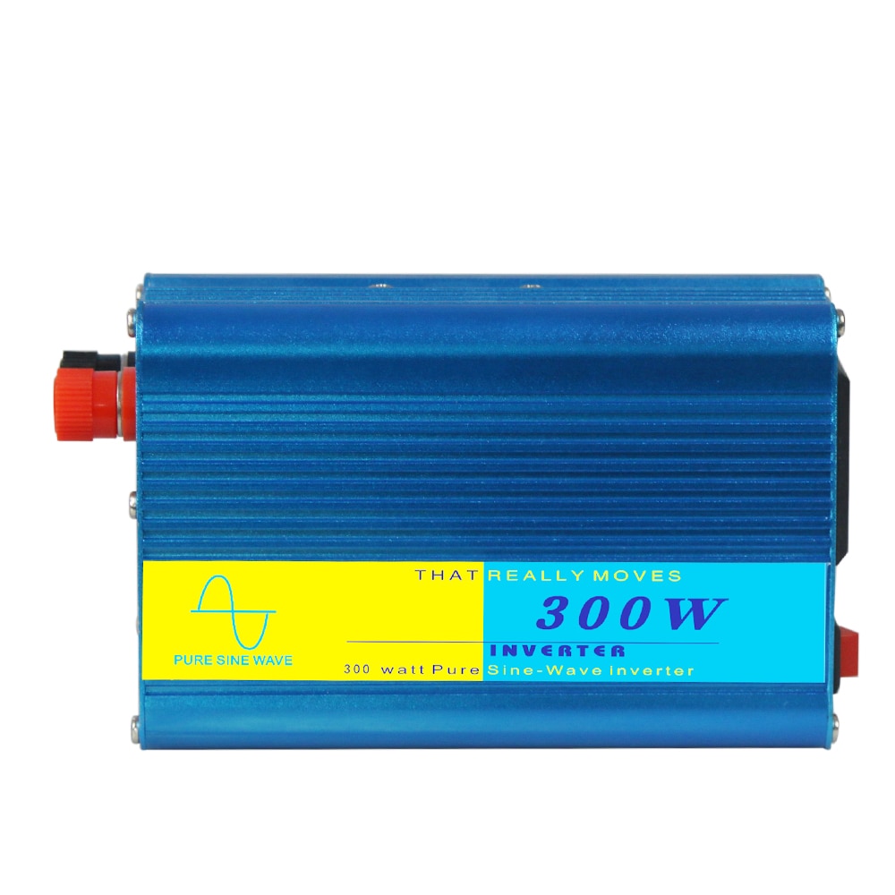Ren sinusbølge inverter 12v 220v 300w fuld effekt 600w ren sinus bølge effekt bil inverter 12v 220v dc til ac power inverter