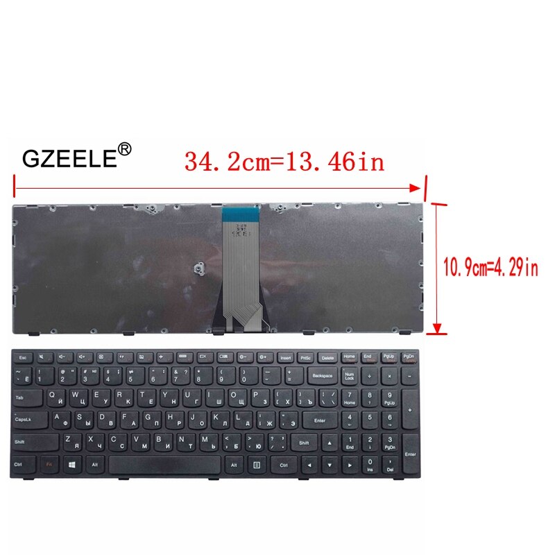 Teclado portátil RU para LENOVO G50-70 G50-45 B50 G50 G50-70AT G50-30 Z50 G50 Z50 B50 G50-70 B70-80 Z70-80 ruso