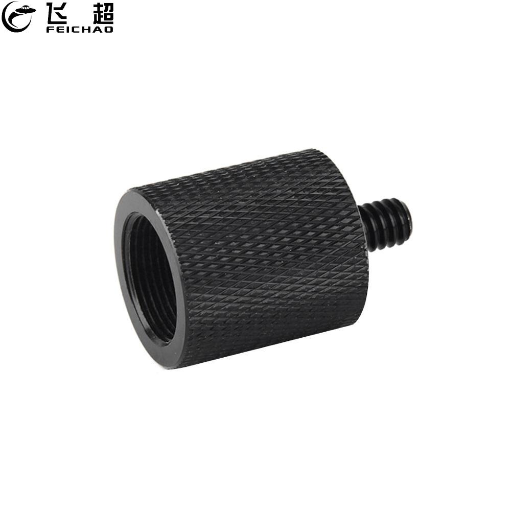 1x 5/8 "Femmina a 1/4" Maschio Filettato Adattatore per Vite in Lega di Alluminio per Microfono Treppiede Luce Del veloce Staffa mic convertitore