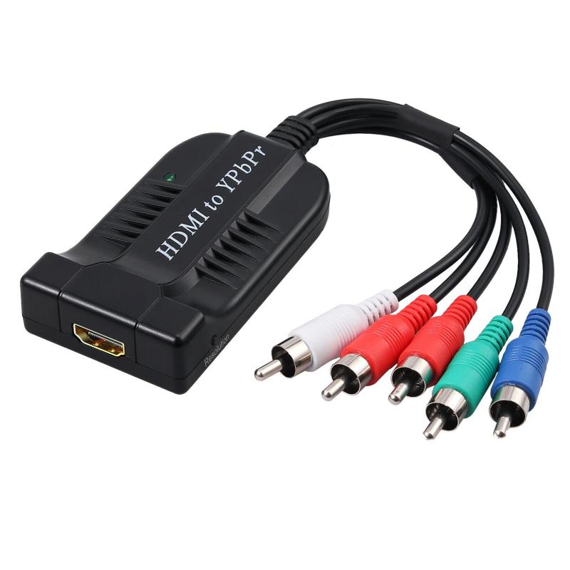 1080p ypbpr naar hdmi component converter hdmi naar ypbpr component converter 4k video audio converter voor xbox/vcr/dvd: Hdmi naar ypbpr