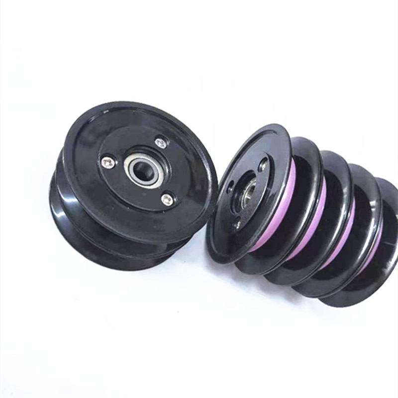 1006 Guide Wheel Wire Roller Ceramic Plastic Combination 60x13mm Winding Machine Wire Wheel Pay-off Frame Guide Roller