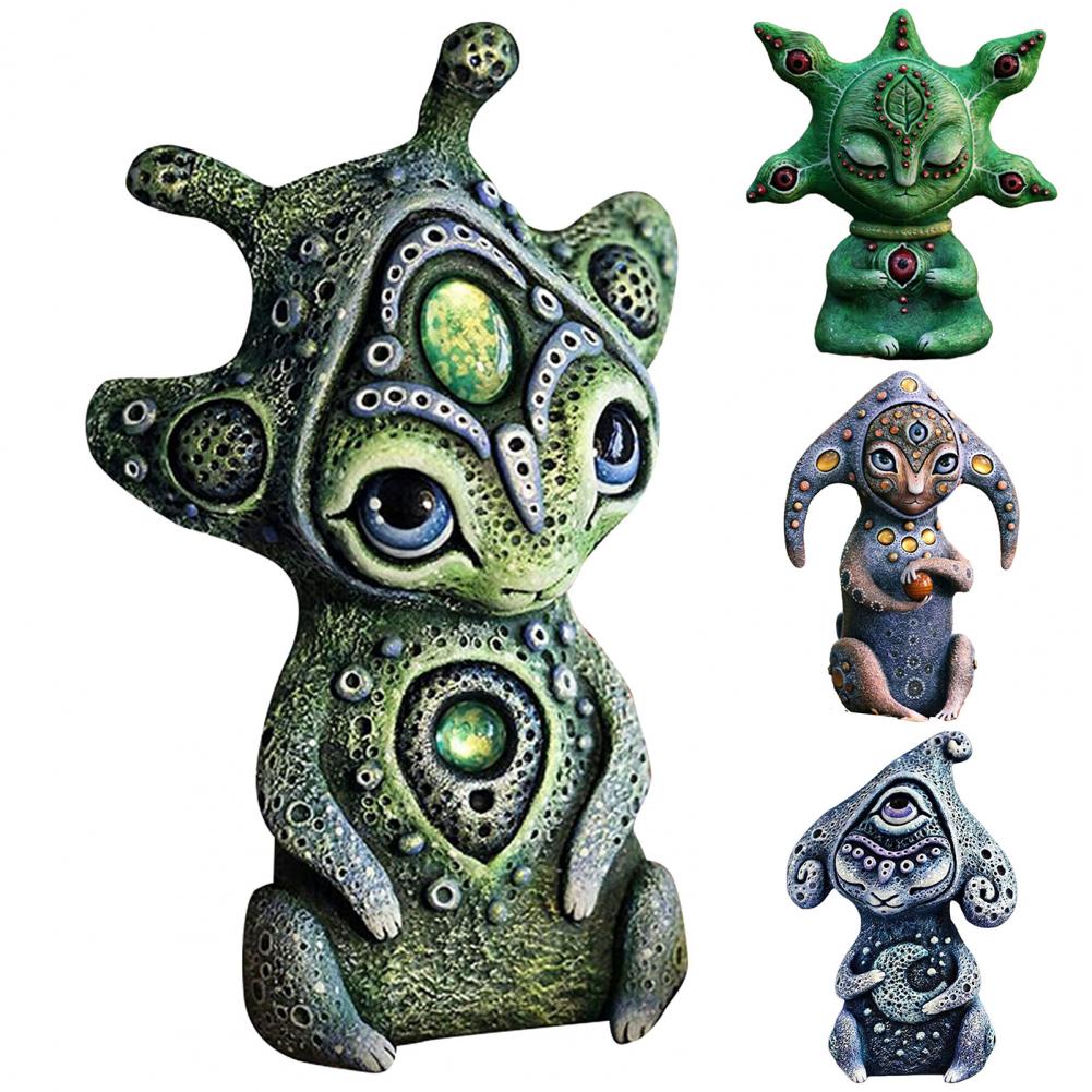 Funny Resin Figurines Handmake Creatures From A Fantasy World-Perfect Garden Decor DIY accessories Garden Statue