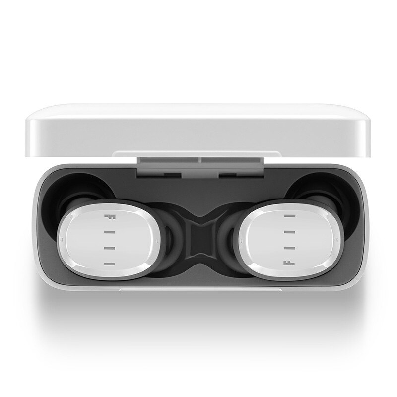 Fiil t1xs t1 pro tws verdadeiro esporte sem fio fones de ouvido ipx5 bluetooth in-ear fone de ouvido sem fio duplo microfone cancelamento de ruído fones de ouvido alta fidelidade: T1XS White