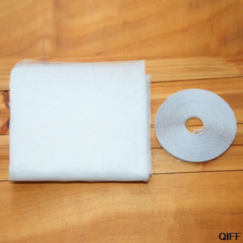 Insect Screen Window Netting Kit Fly Bug Wasp Mosquito Curtain Mesh Net Cover August 5