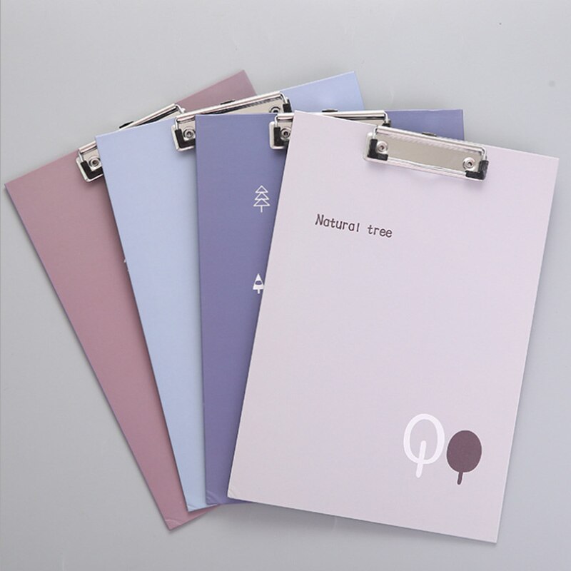 kreskówka pisanie pokładzie klip Podkładka student notatki A4 folderu pokładzie świeże materiały biurowe notatki: Pomarańczowy