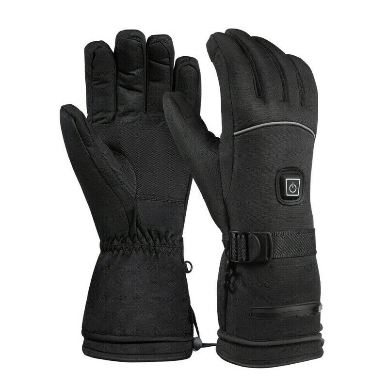 Winter Elektrische Verwarmde Handschoenen Waterdicht Winddicht Touch Screen Motorfiets Skiën Handschoenen Usb Powered Verwarmde Handschoenen Voor Mannen Vrouwen