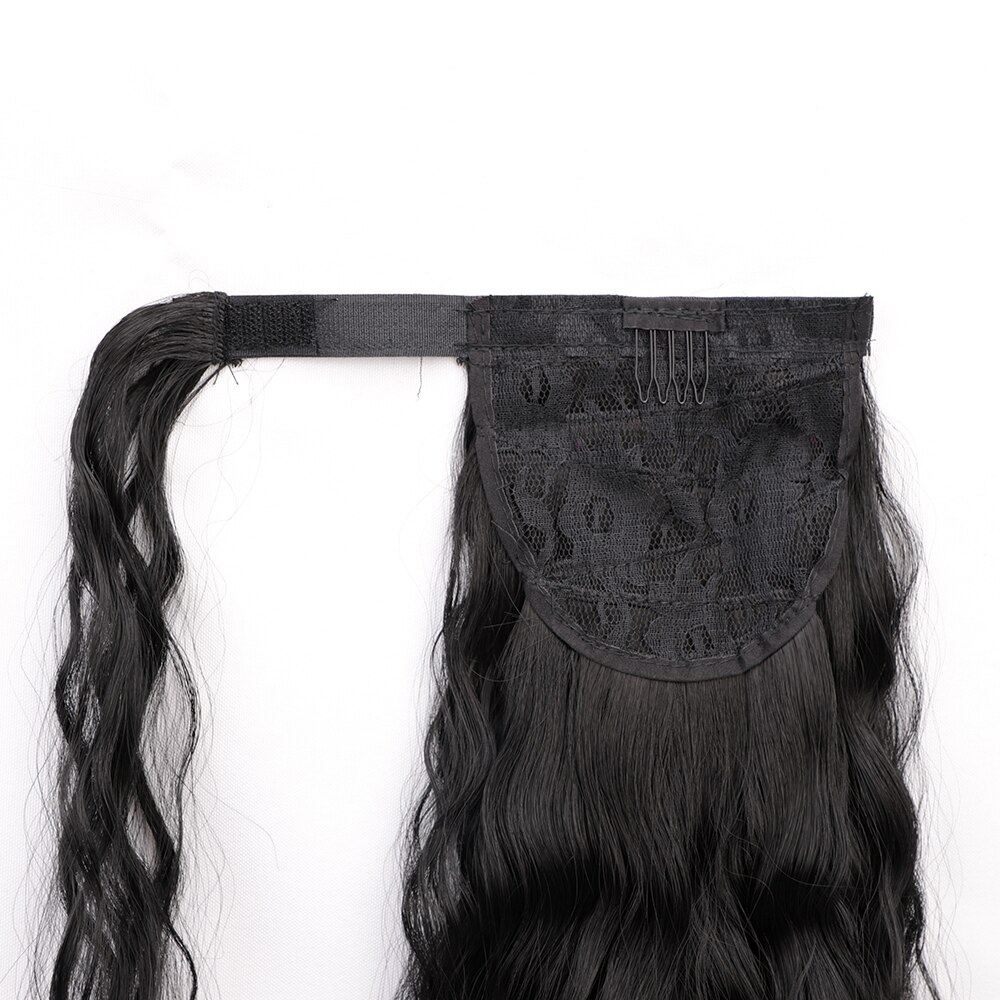 Kinky curly hestehale extensions syntetiske hair extensions del cabello hestehale hair extensions hårstykker