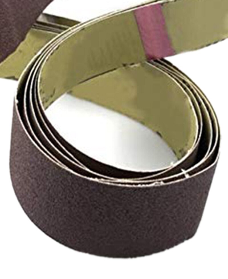 BMBY-10Pcs 50x1220Mm abrasif polissage bandes abrasives 60 grain meuleuse bande de meulage
