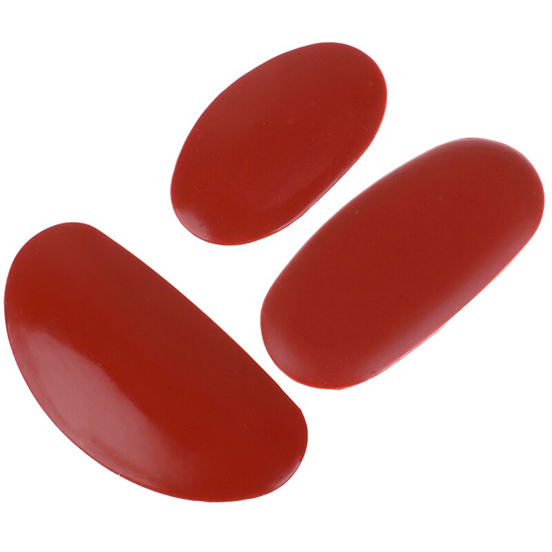 Sculpture faite à la main pour artiste en argile et céramique, outils spéciaux d'art auxiliaire, poterie rouge et artiste en argile, couleur rouge très douce, 3 pièces/ensemble