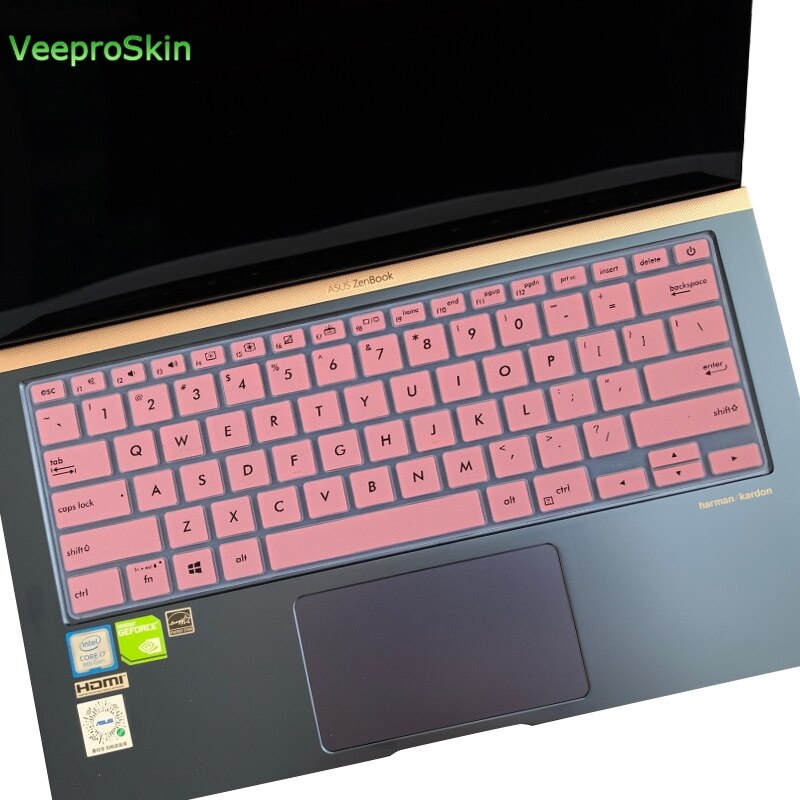 For ASUS ZenBook 14 UX434 UX434FL UX434FLC UX431 UX434F UX431FN UX431FA UX392 UX392FN UX392FA laptop Keyboard cover Protector