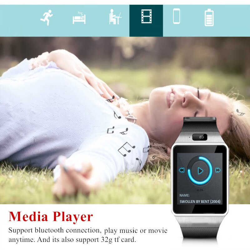 Hommes écran tactile montre intelligente avec Sim réponse appel Gsm Bluetooth Fitness Tracker sport affaires étanche femmes directe
