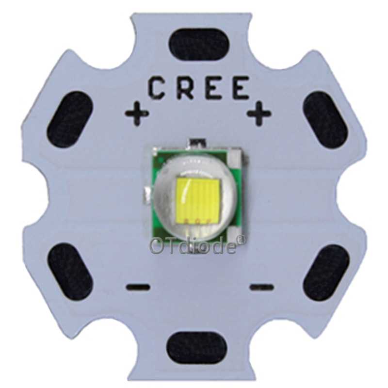 Cree XML XM-L T6 10W hoch Energie LED-strahler cool Weiß Diode 16/20mm PCB + 17 mm/22mm DC3.7V 12V Fahrer