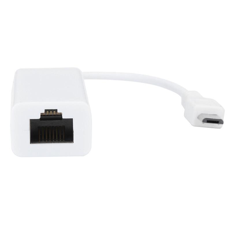 Ethernet Adapter Micro USB LAN Adapter USB 2.0 to 10/100 Network RJ45 LAN Wired Adapter for Raspberry PI Zero