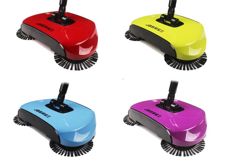 upgraded version of household hand push sweeper broom sweeping machine automatic integrated cleaning tool