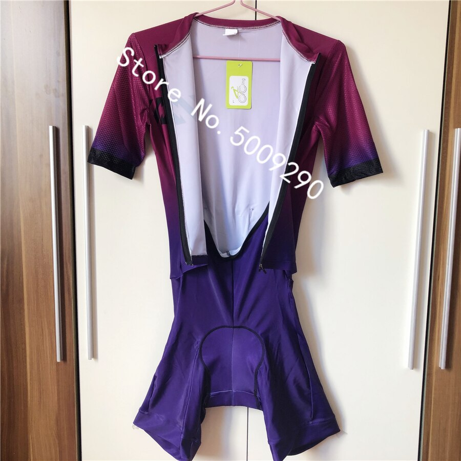 Triathlon Skinsuit Cycling Skinsuit Sets Bodysuit Bicycle Bike Roupa Ciclismo Masculino gel pad