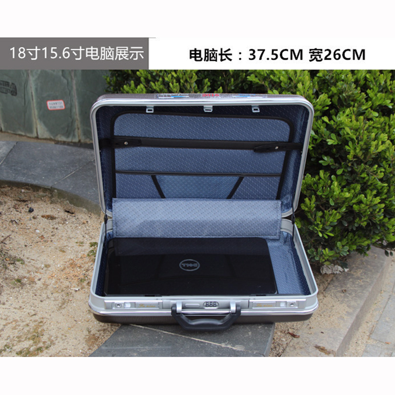 Aluminum Tool case suitcase toolbox password box File box Impact resistant safety case equipment camera case