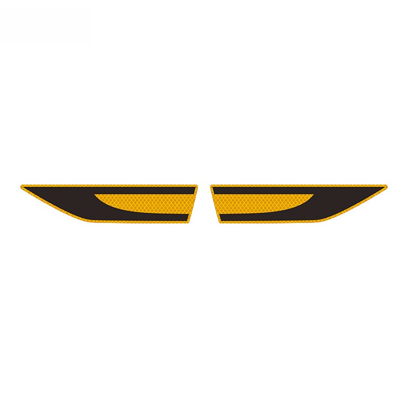 For car motorcycle reflective tape reflector reflective tape reflective warning signs at night Waist line blade reflective tape